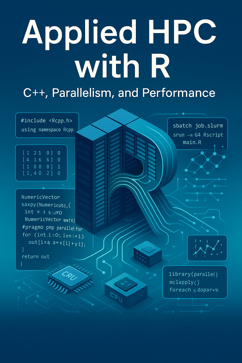 Cover image for Applied HPC with R